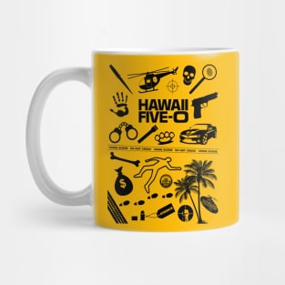 Hawaii Five-O Icons Mug